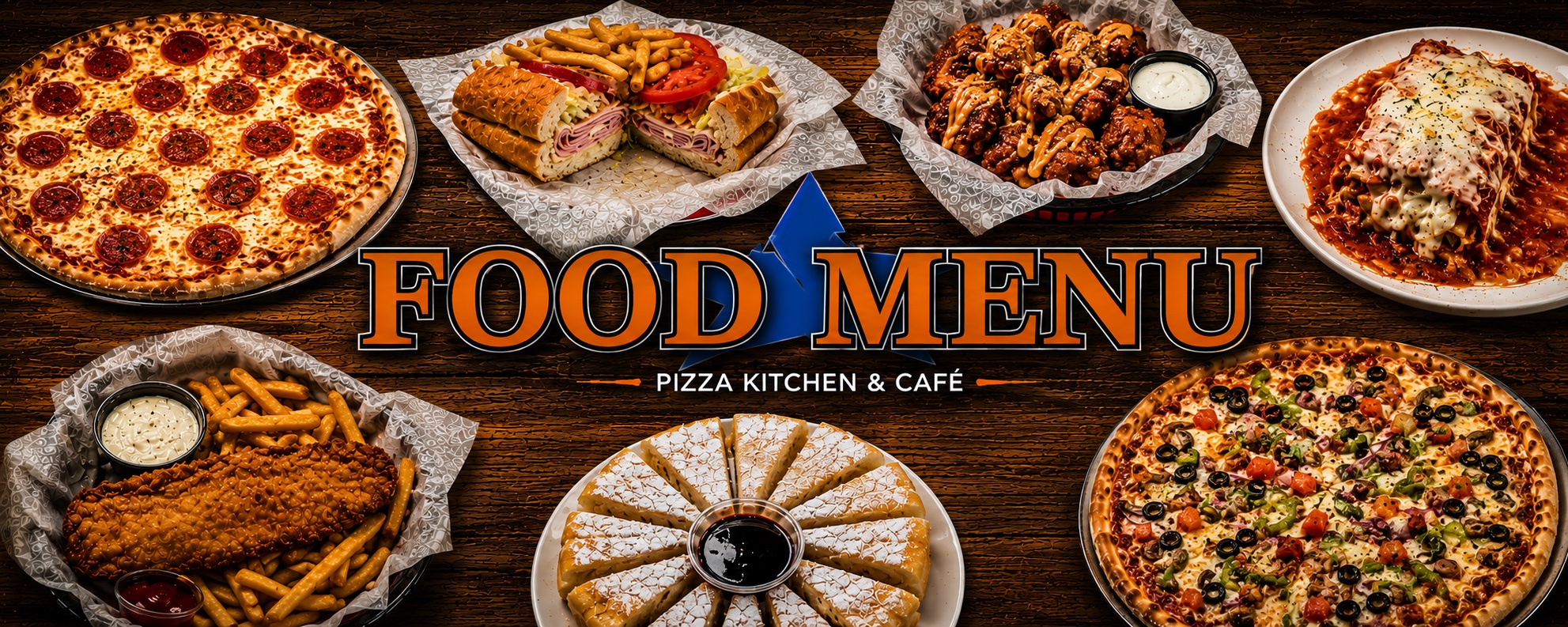 OPS Pizza Kitchen & Cafe Food Menu — Great Pizza. Good Times. Every Time.